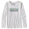 【SALE／50%OFF】オーガニックコットン＆ポリ ガールズ・パステル・P-6 ロゴ・Tシャツ(長袖)