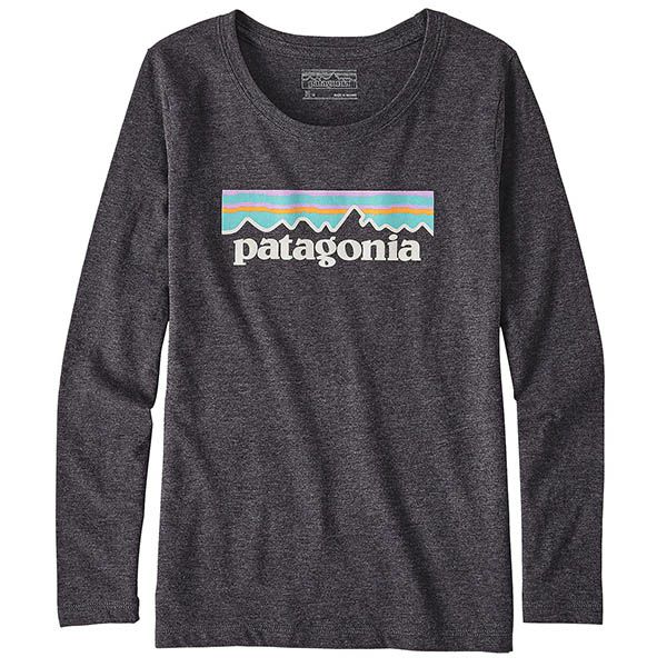 【SALE／50%OFF】オーガニックコットン＆ポリ ガールズ・パステル・P-6 ロゴ・Tシャツ(長袖)