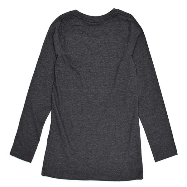 【SALE／50%OFF】オーガニックコットン＆ポリ ガールズ・パステル・P-6 ロゴ・Tシャツ(長袖)