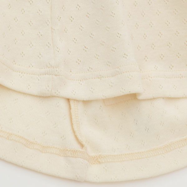 オーガニックコットン 女児エリゼキャミソール 2枚セット