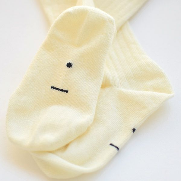 オーガニックコットン ベビー リブハイソックス