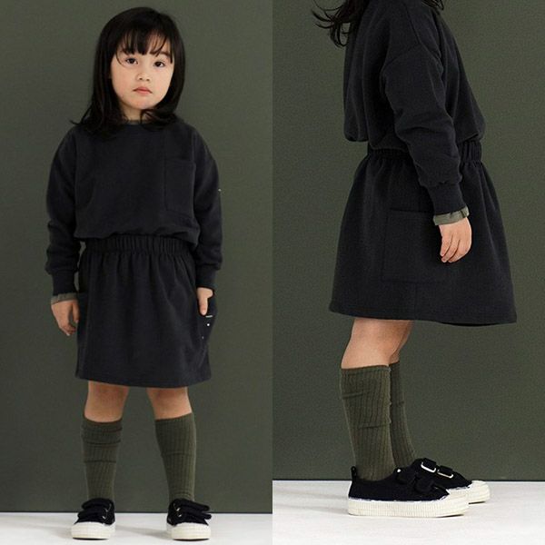 オーガニックコットン ベビー リブハイソックス