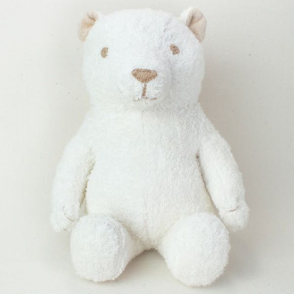 オーガニックコットン くまのぬいぐるみ L