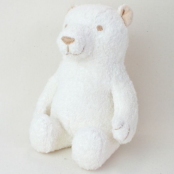 オーガニックコットン くまのぬいぐるみ L