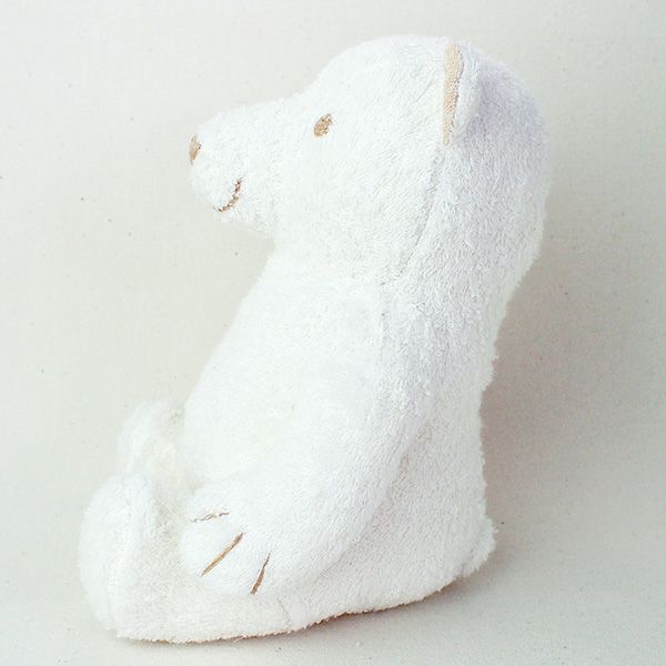 オーガニックコットン くまのぬいぐるみ L