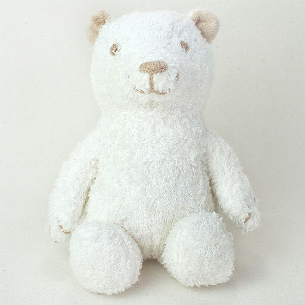 オーガニックコットン くまのぬいぐるみ S