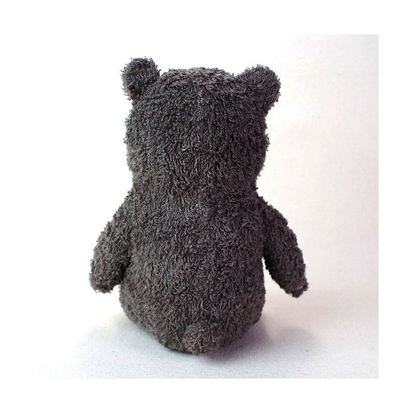 オーガニックコットン 草木染めツキノワグマのぬいぐるみ M