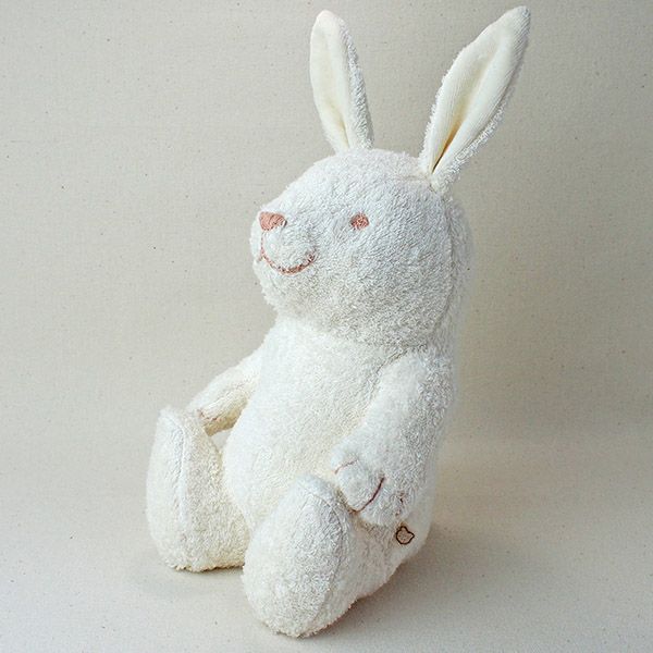 オーガニックコットン うさぎのぬいぐるみ L