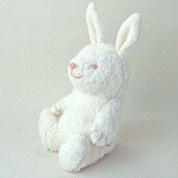 オーガニックコットン うさぎのぬいぐるみ M