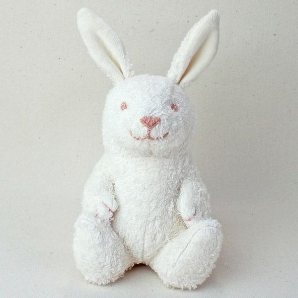 オーガニックコットン うさぎのぬいぐるみ S