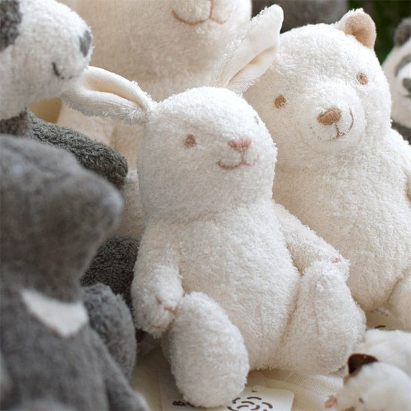 オーガニックコットン うさぎのぬいぐるみ S