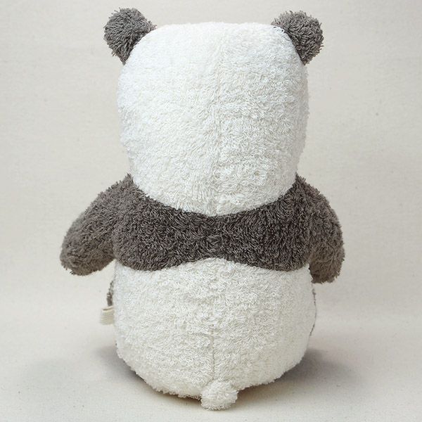 オーガニックコットン 草木染めパンダのぬいぐるみ L