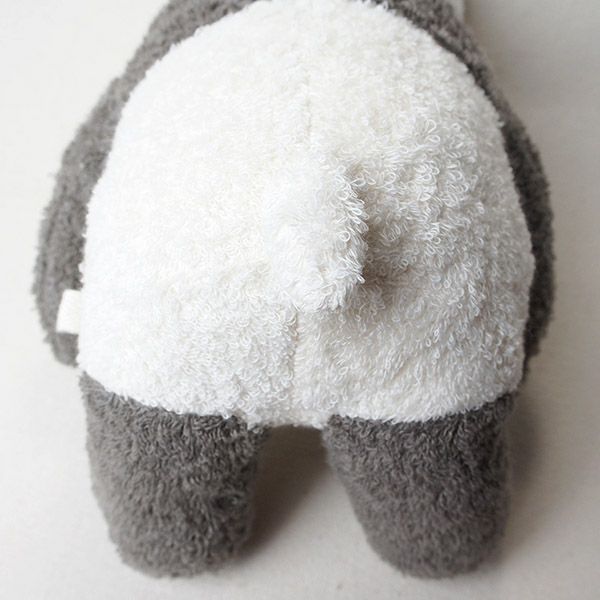 オーガニックコットン 草木染めパンダのぬいぐるみ L