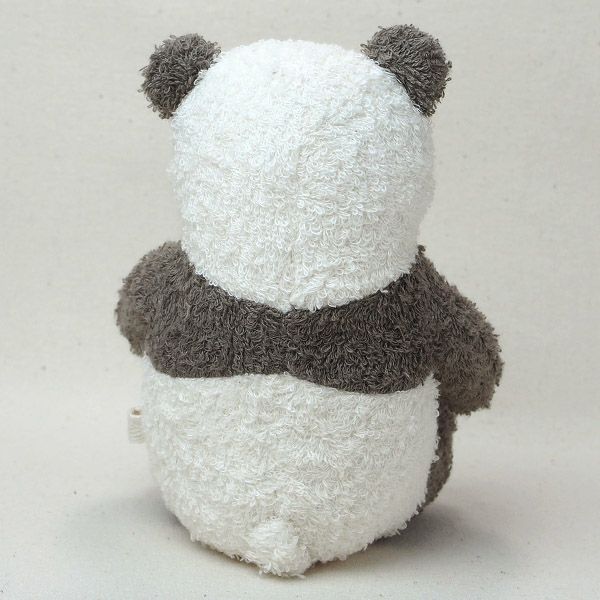 オーガニックコットン 草木染めパンダのぬいぐるみ M