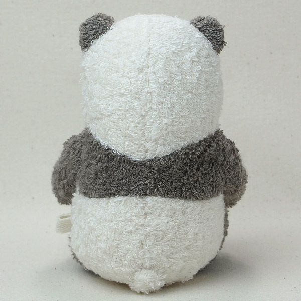 オーガニックコットン 草木染めパンダのぬいぐるみ S