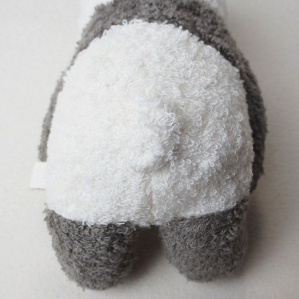 オーガニックコットン 草木染めパンダのぬいぐるみ S