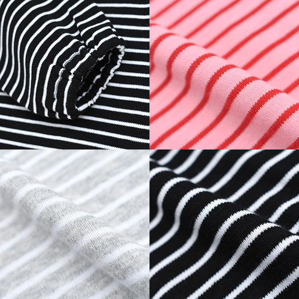 【SALE／50%OFF】オーガニックコットン キッズボーダードレス（長袖）