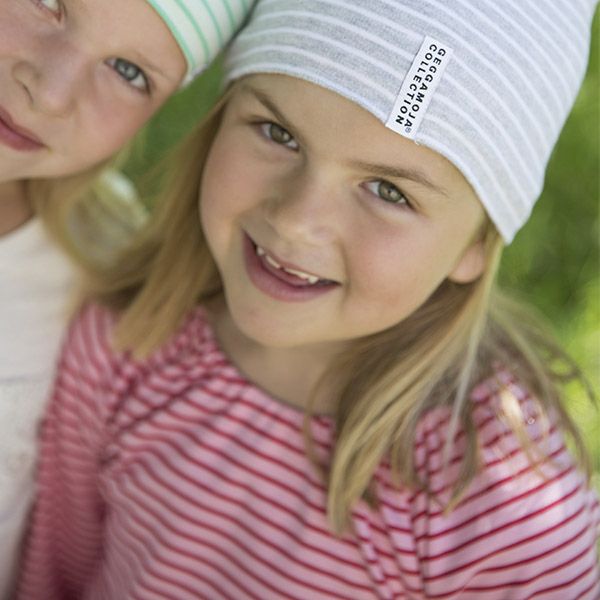 【SALE／50%OFF】オーガニックコットン キッズボーダードレス（長袖）