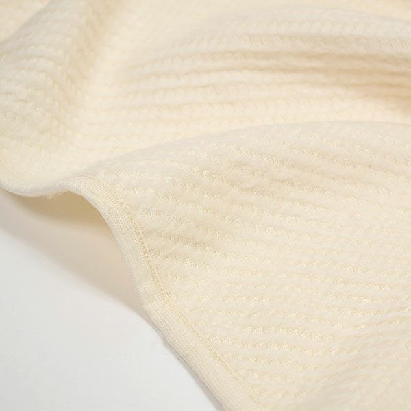 オーガニックコットン ベビーふわもこベアーアフガン ナチュラル 80×80