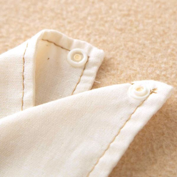 オーガニックコットン ベビー【ママだっこ】ガーゼスタイハンカチ