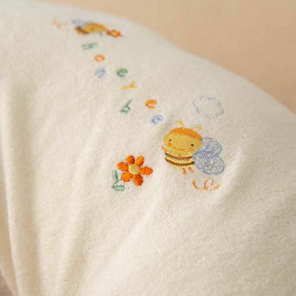 オーガニックコットン 授乳クッション ミツバチ