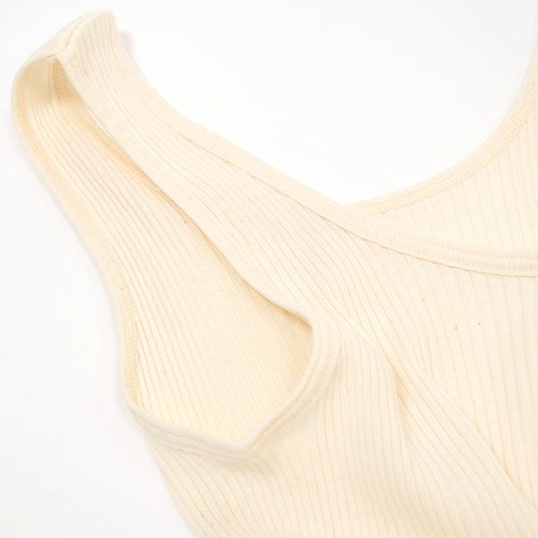 オーガニックコットン ナナリブタンクトップ