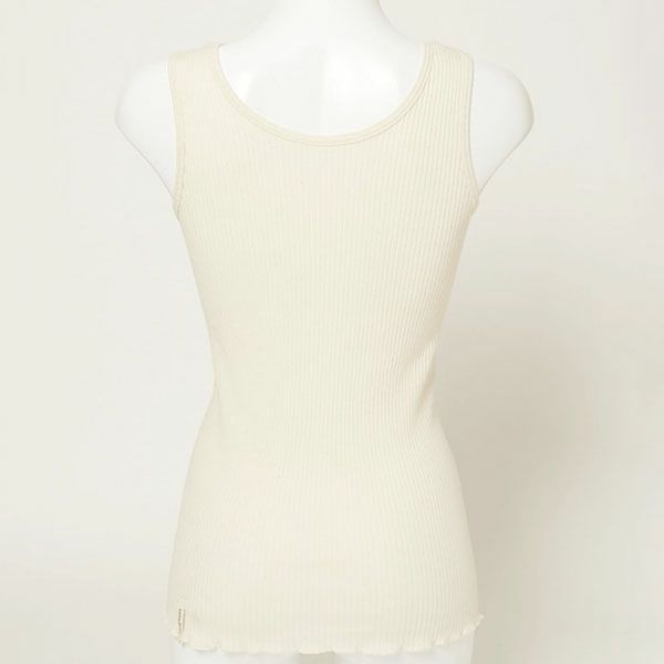 オーガニックコットン ナナリブタンクトップ