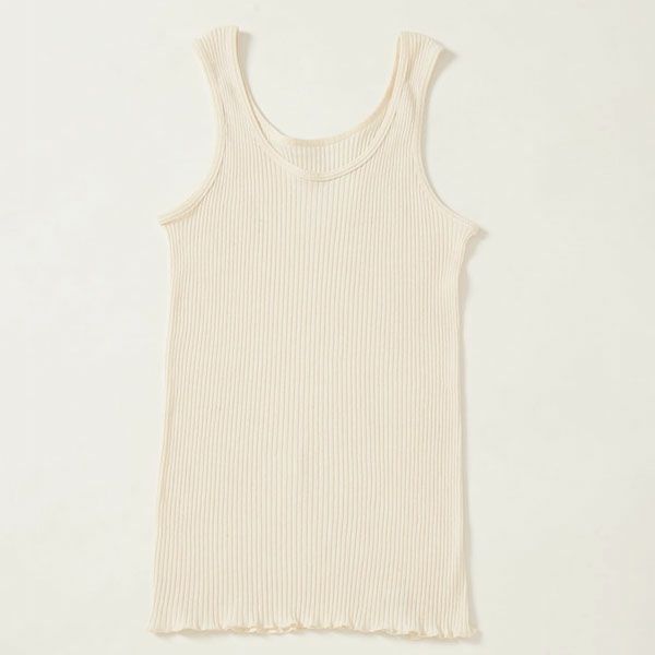 オーガニックコットン ナナリブタンクトップ