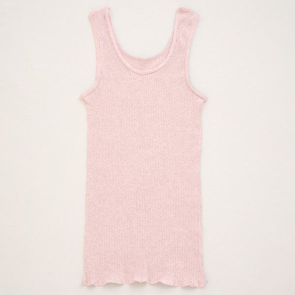 オーガニックコットン ナナリブタンクトップ