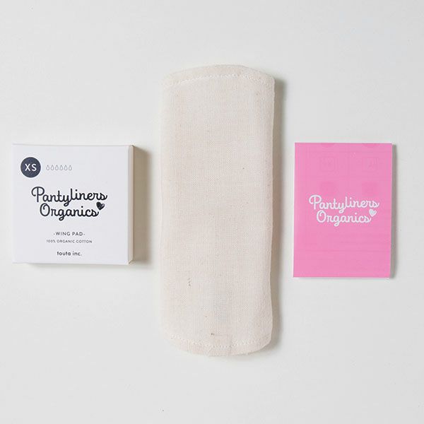 オーガニックコットン 羽つきパッド 昼用 XS