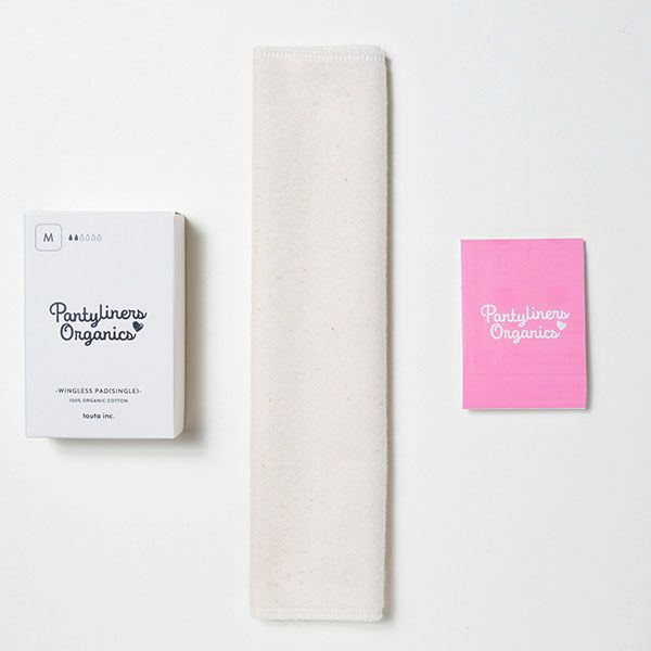 オーガニックコットン 羽なしパッド（シングル） 昼用 M