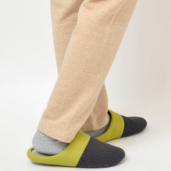 オーガニックコットン 裏起毛あったかストレートパンツ