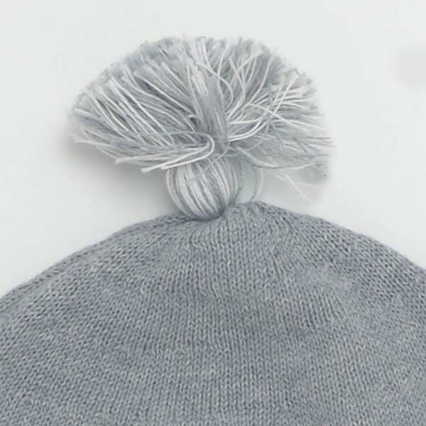 オーガニックコットン ベビー麻の葉柄帽子