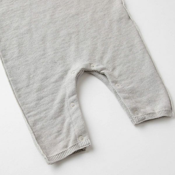 オーガニックコットン ベビーラグランカバーオール