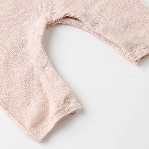 オーガニックコットン ベビーラグランカバーオール