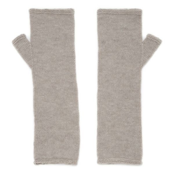 オーガニックコットン&カシミヤ レディース アームウォーマー