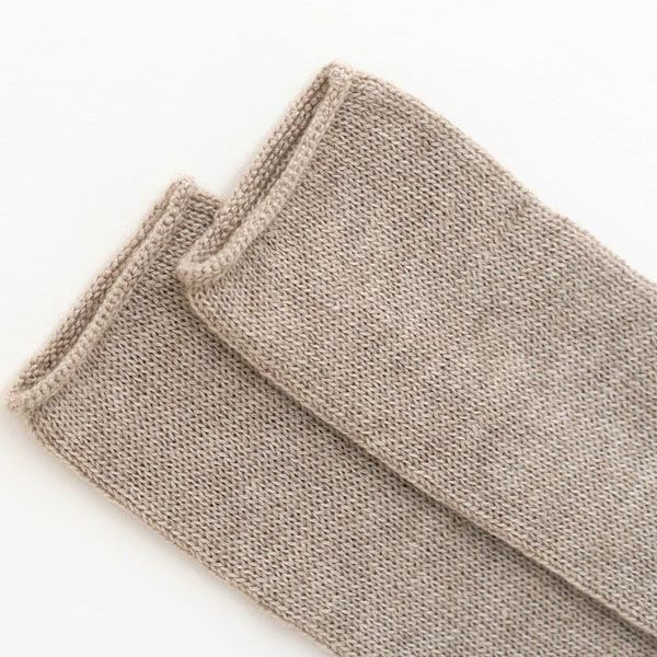 オーガニックコットン&カシミヤ レディース アームウォーマー