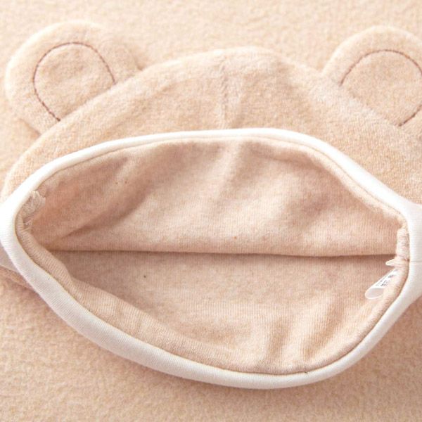 オーガニックコットン ベビー【くまのコットン】フード 42