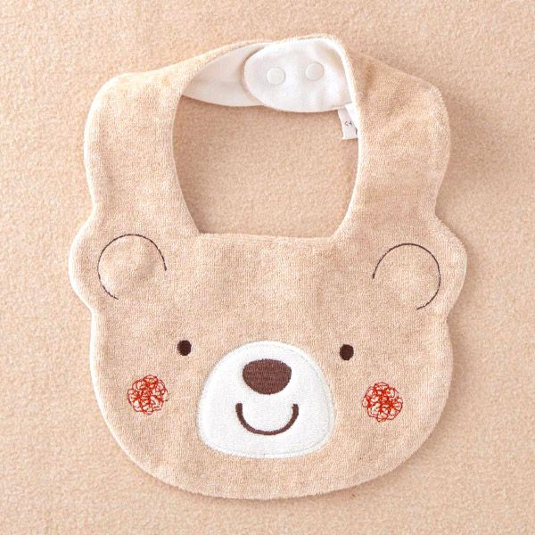 オーガニックコットン ベビー【くまのコットン】スタイ