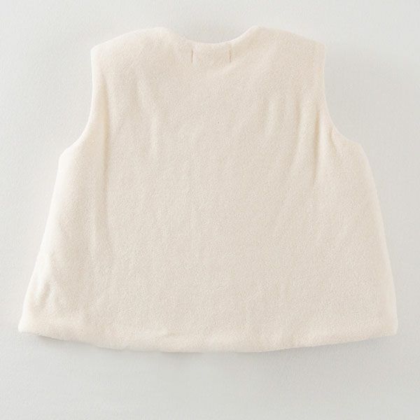 オーガニックコットン ベビー 小さな森の動物ベスト