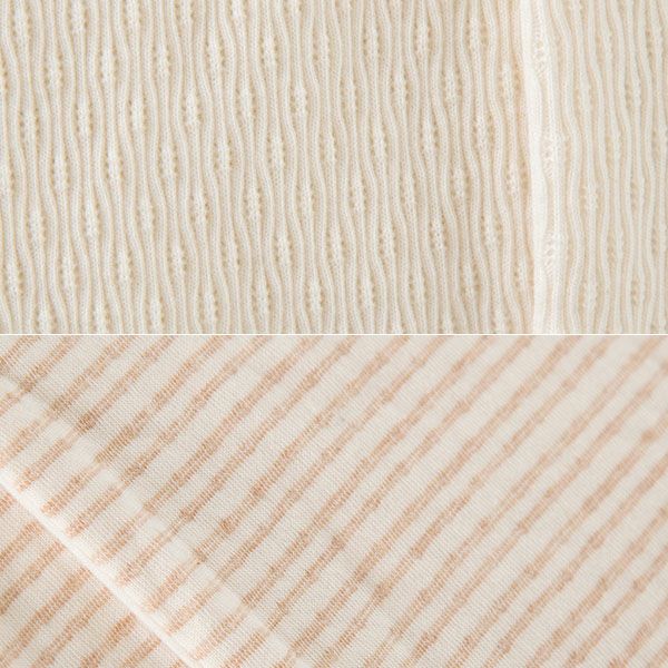 オーガニックコットン ベビー 小さな森の動物ベスト