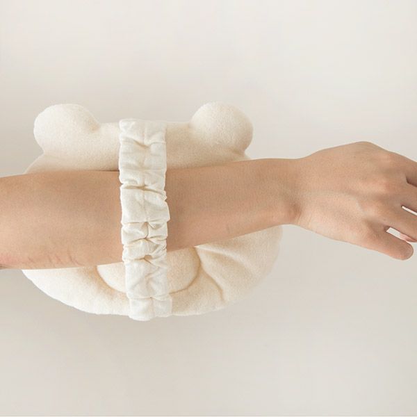 オーガニックコットン ベビー【くまのコットン】授乳うでまくら