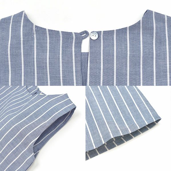 【SALE／40%OFF】オーガニックコットン キッズノースリーブシャツ