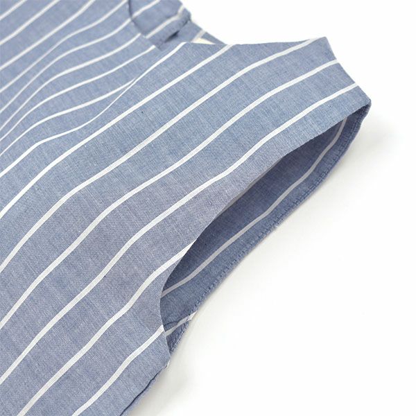 【SALE／40%OFF】オーガニックコットン キッズノースリーブシャツ