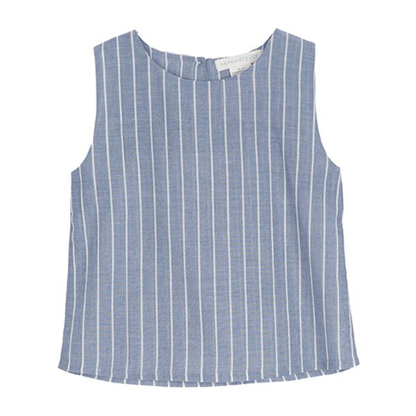【SALE／40%OFF】オーガニックコットン キッズノースリーブシャツ