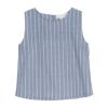 【SALE／40%OFF】オーガニックコットン キッズノースリーブシャツ