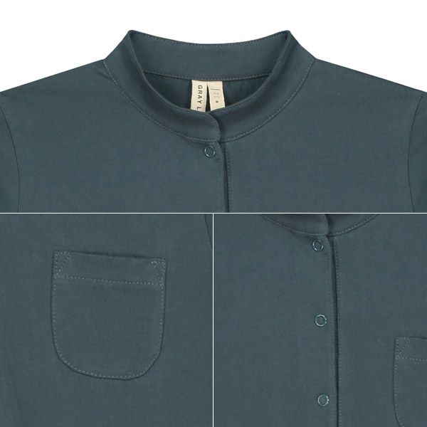 【SALE／40%OFF】オーガニックコットン キッズ ロングビーチシャツ(長袖)