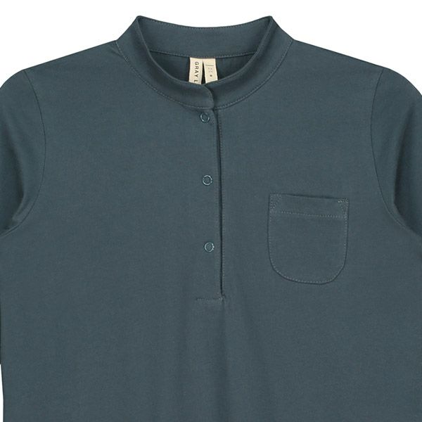 【SALE／40%OFF】オーガニックコットン キッズ ロングビーチシャツ(長袖)