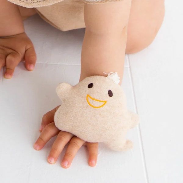 オーガニックコットン ベビー ギフト おばけセット ブラウン