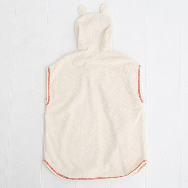 オーガニックコットン ベビー バスポンチョ